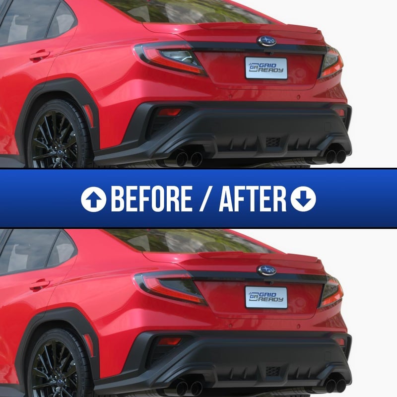 GRIDREADY Compatible with 2022-2025 Subaru WRX Tail Light Tint Kit precut Dark Black Smoke Overlays. Vinyl taillight Accessories - Image 3